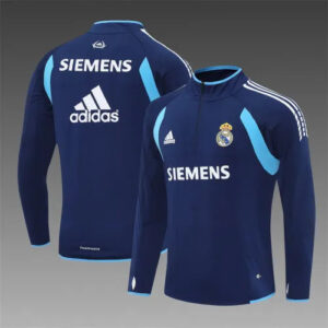 05-06 Real Madrid Retro Training Suit - Top Only