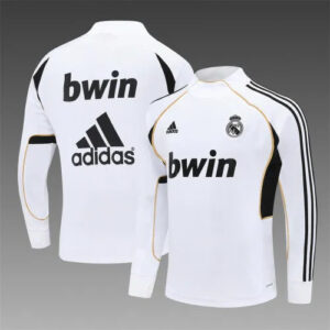 11-12 Real Madrid Retro Training Suit - Top Only