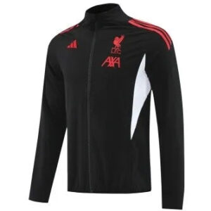 2025 Liverpool Black Windbreaker