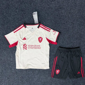 25-26 Liverpool Away Kids Kit
