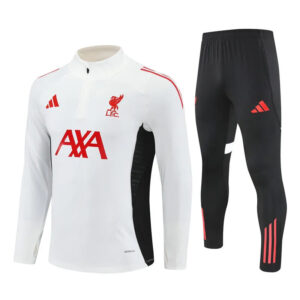 25-26 Liverpool White Training Suit