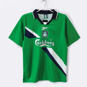 Liverpool Away Green Kit Retro 99-00