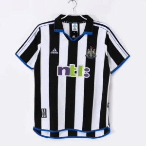 Newcastle United Home Kit Retro 2000-2001